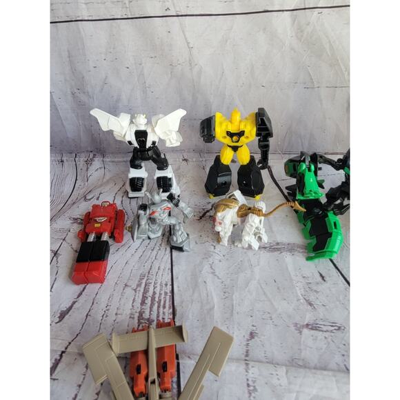 Lot Of 7 Transformer Toys Mixed Brands Figures - Picture 12 of 15